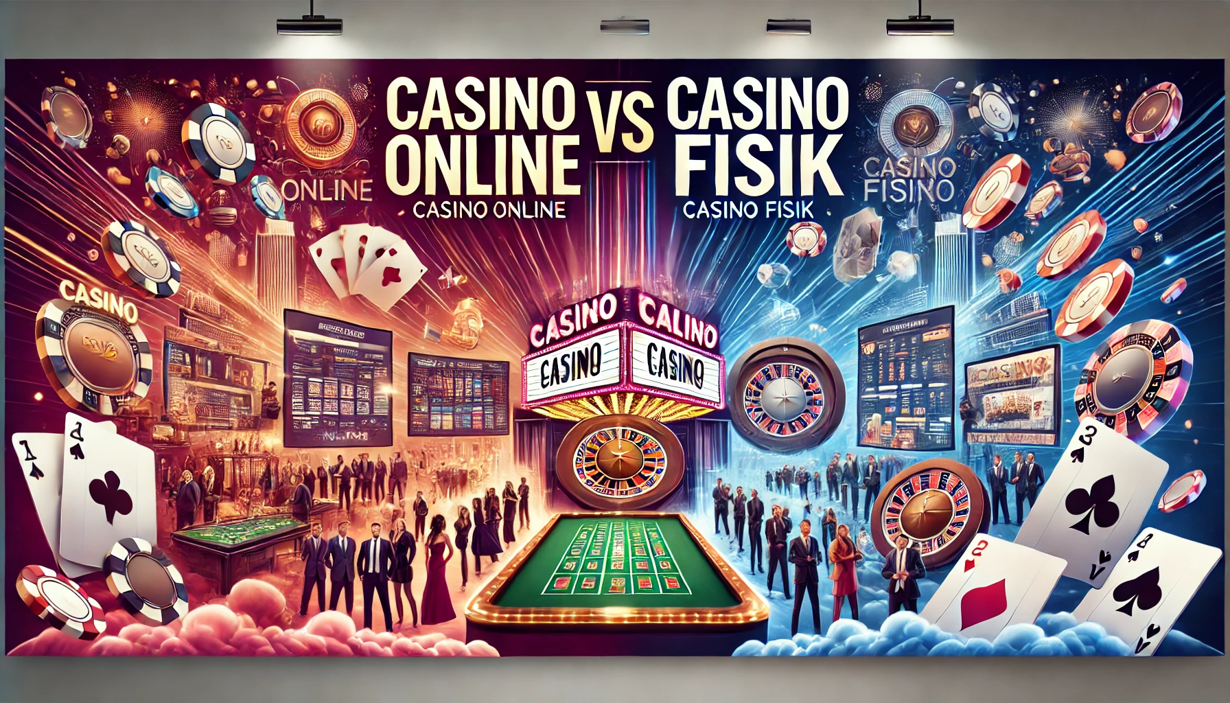 Casino Online vs Casino Fisik: Mana yang Lebih Menguntungkan?